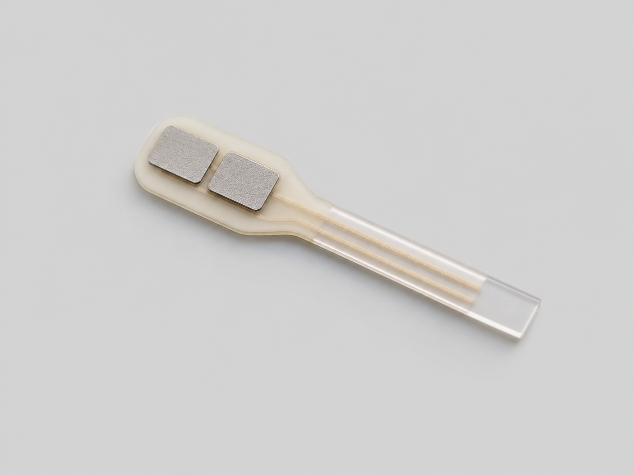Silver Chloride Electrode Prototype — dual contact, 0.5 mm gap