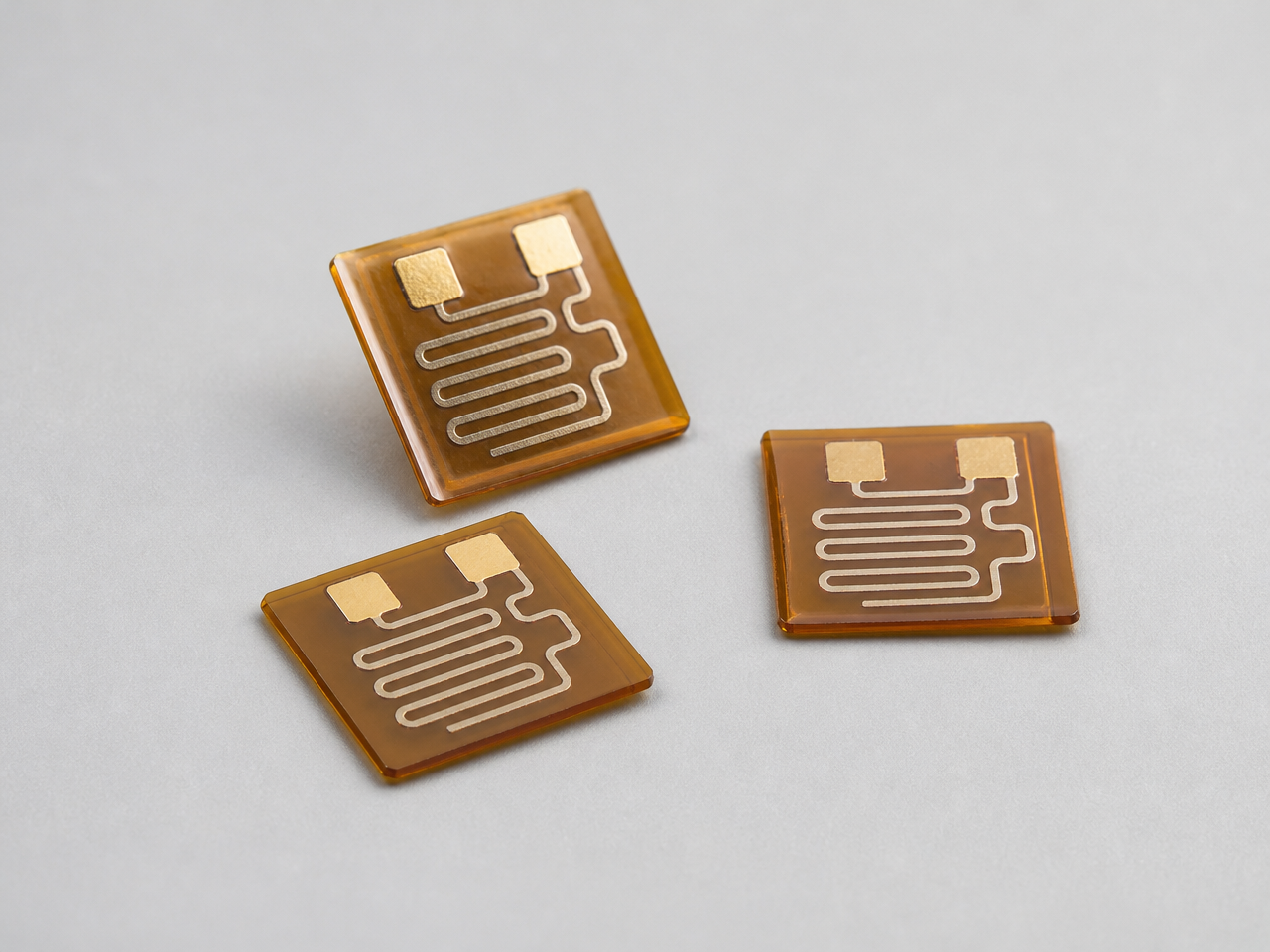 Miniature Film Temperature Sensor — 3 x 3 mm die format
