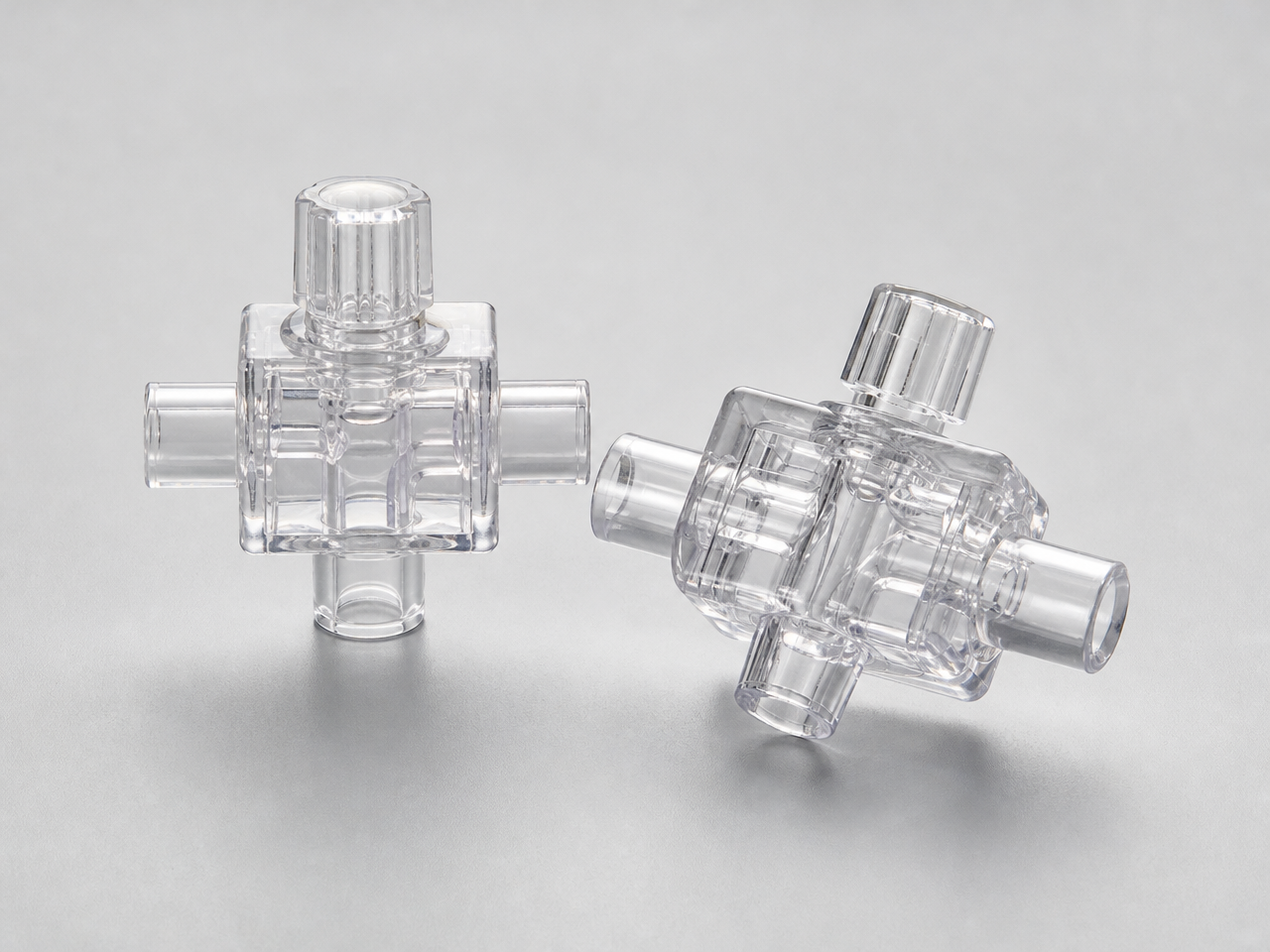 Two-Way Flow Selector — 3-port manual selector