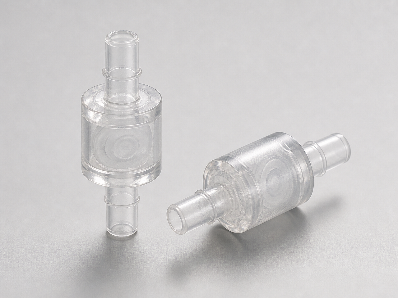 Miniature Inline Check Valve — 2.0 mm bore