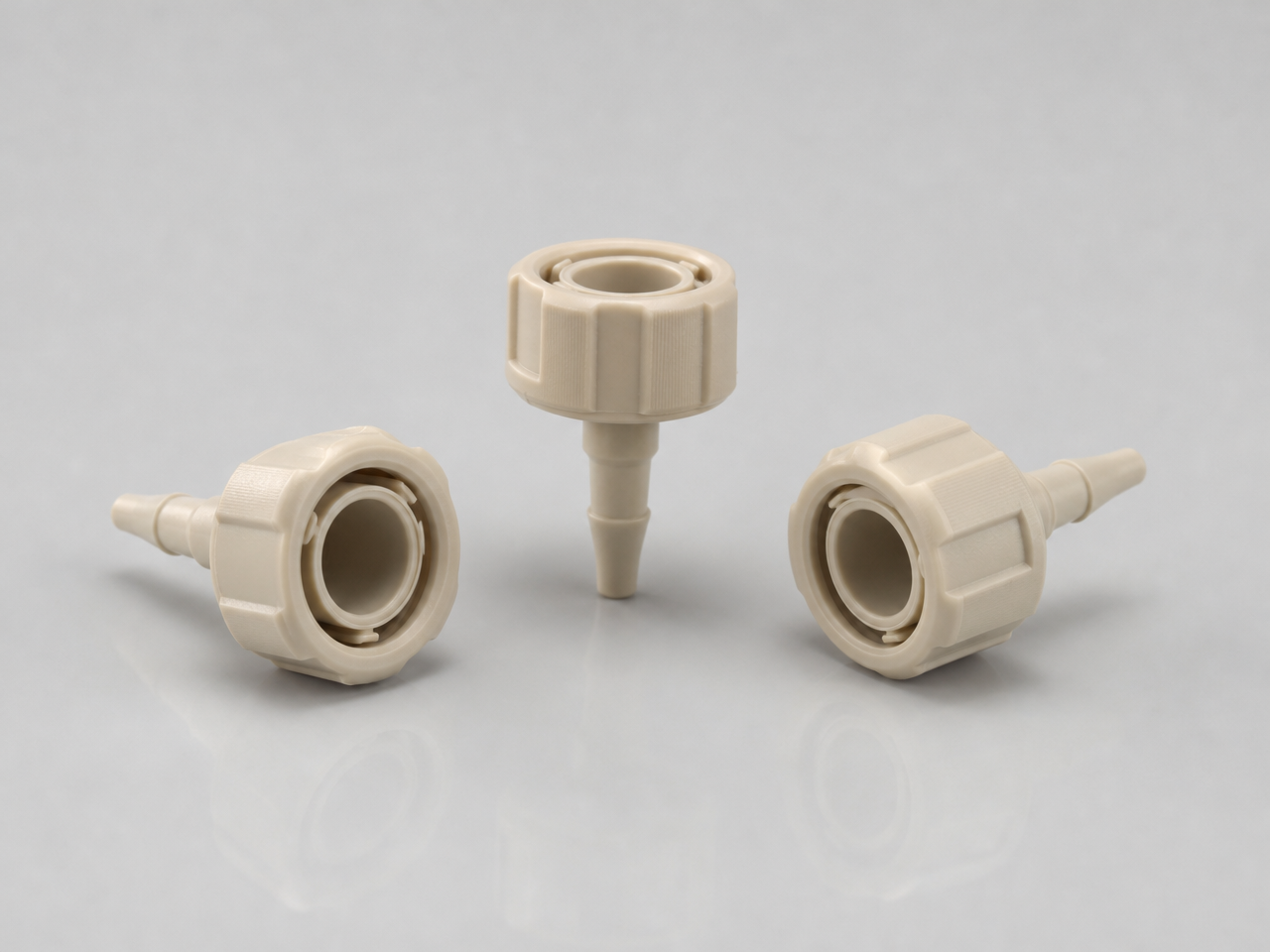 Low-Profile Luer Adapter — female fitting, 2.5 mm barb
