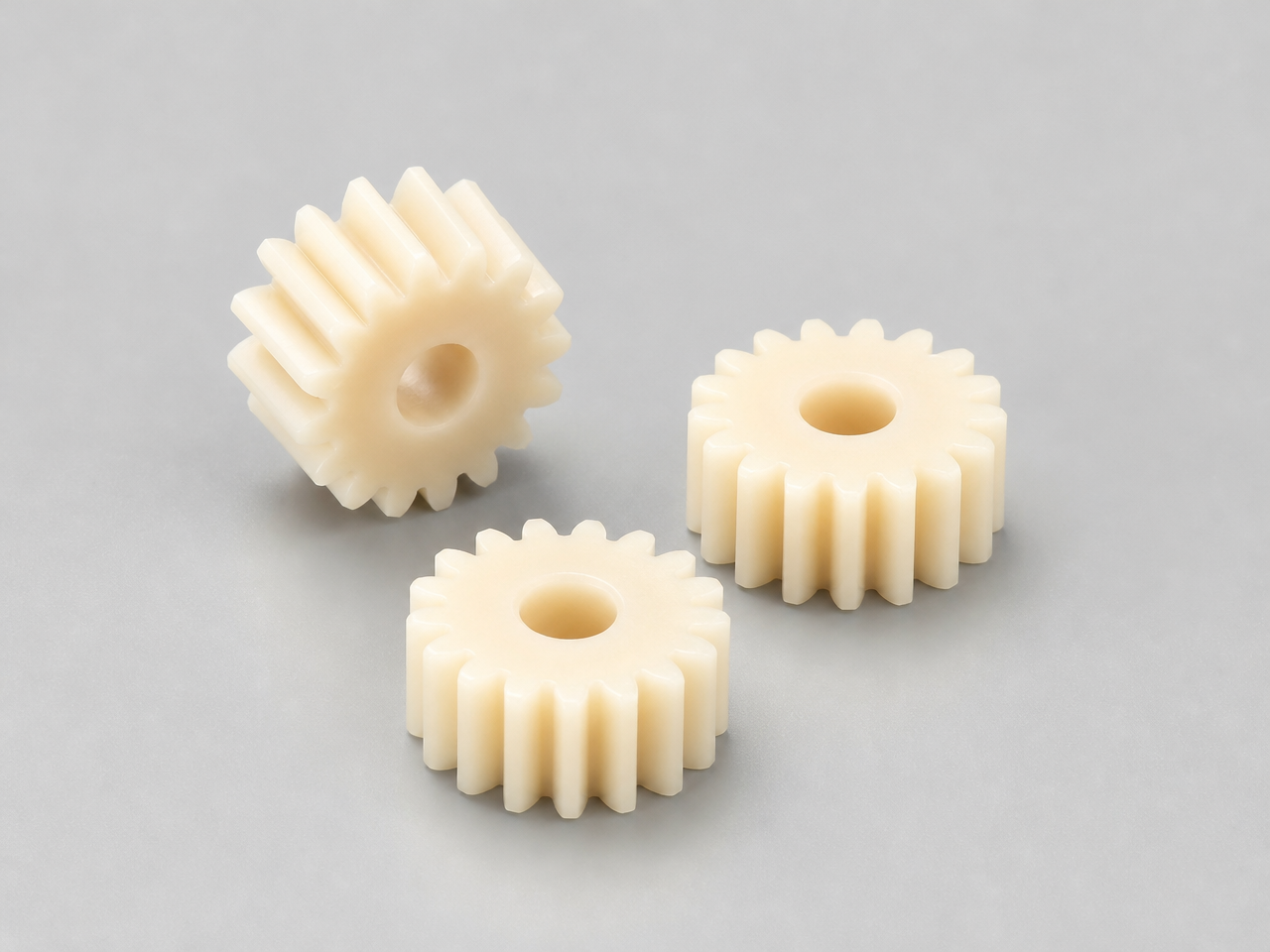 Precision Acetal Pinion Gear — 12 teeth, module 0.3