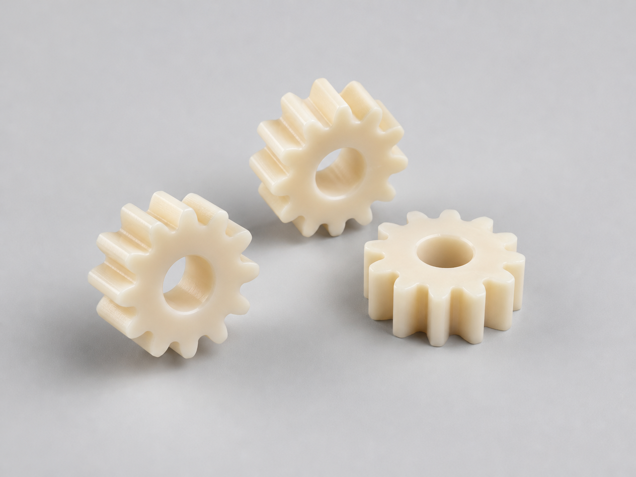 Compact Polymer Gear Blank — 12 teeth, module 0.3