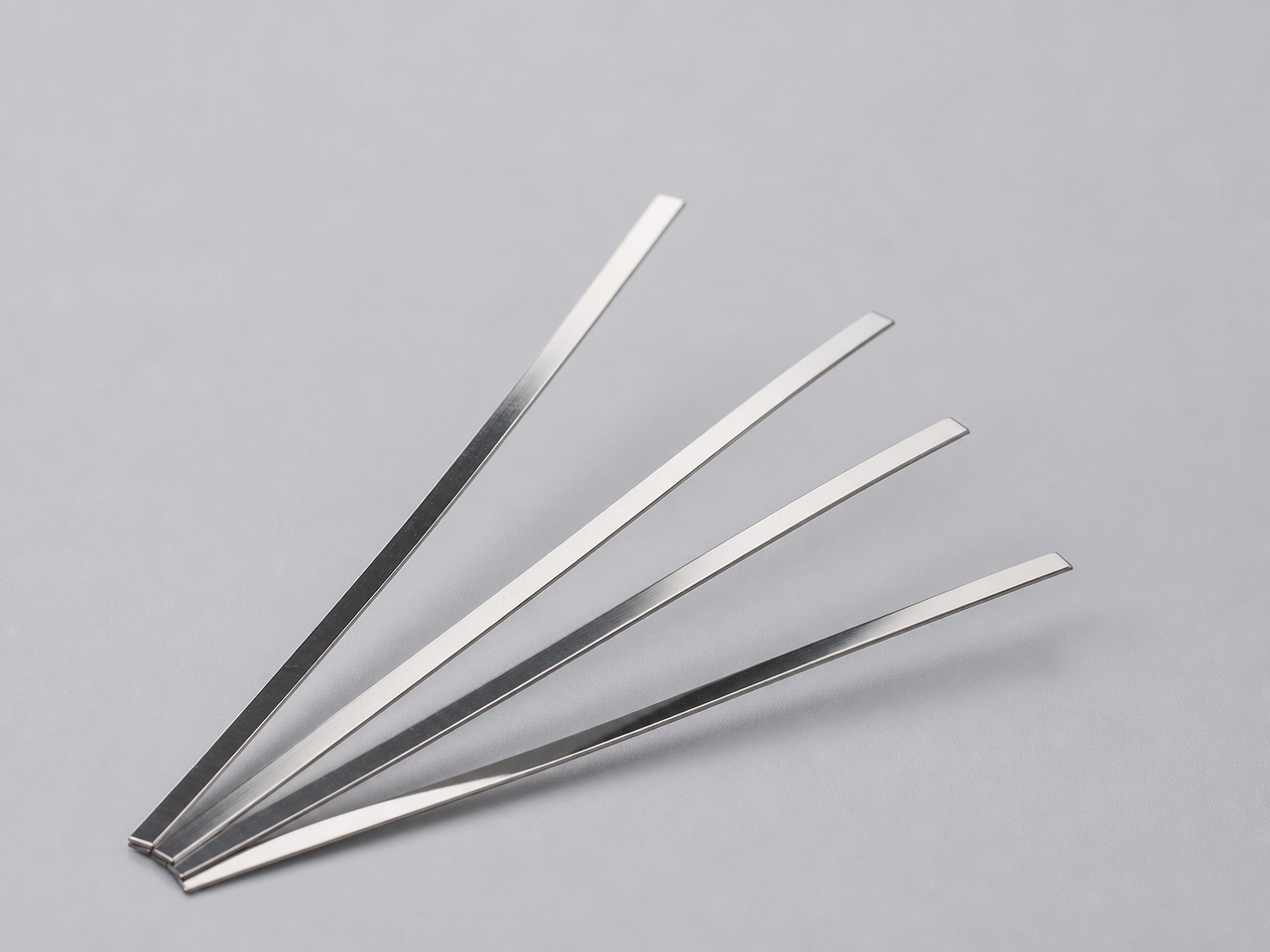 Flat Stainless Reinforcement Wire — Ø 0.0020 in