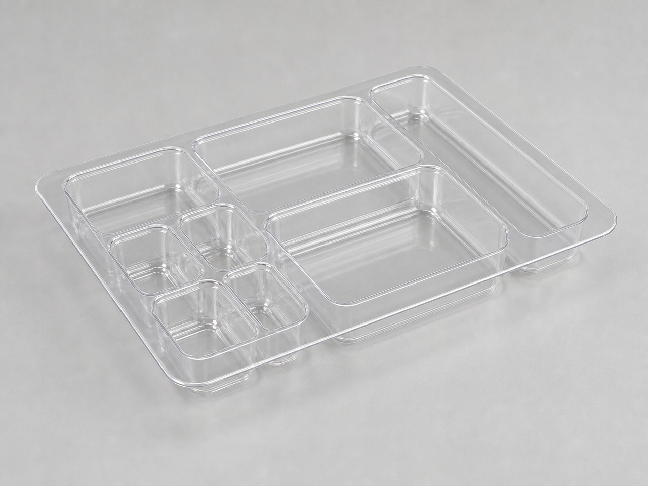 Rigid Component Organizer Tray — 150 x 100 mm format