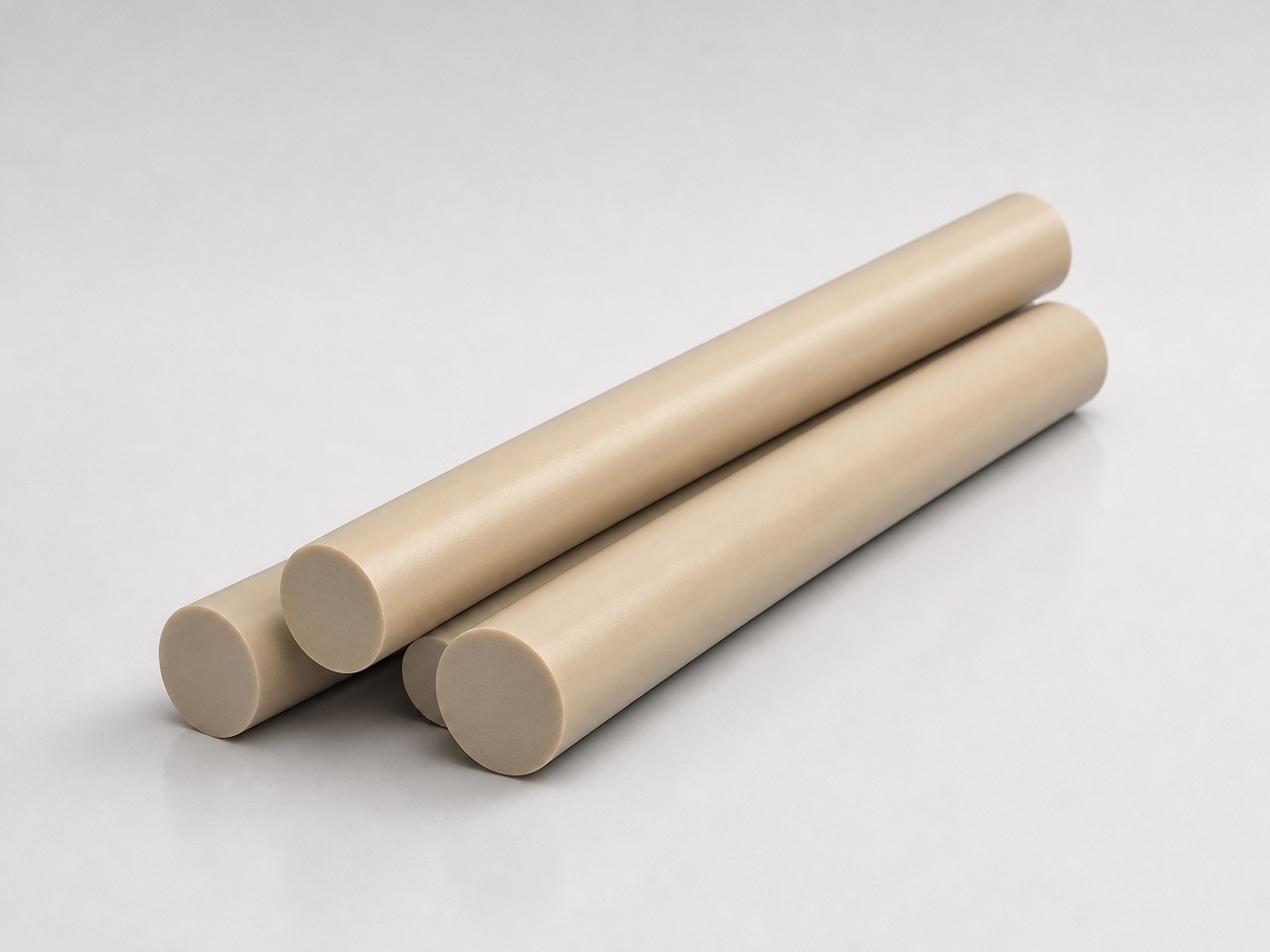 PEEK Machining Rod Blank — Ø 10 mm x 300 mm