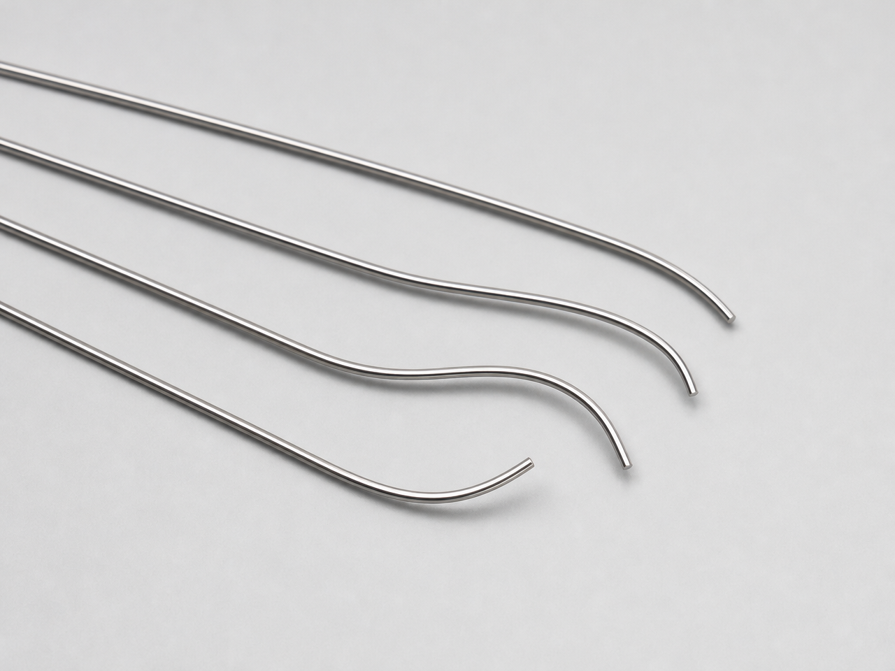 Shape-Set Nitinol Wire Blank — Ø 0.014 in x 2 m